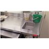 Image 2 : Long Stainless Prep Table w/Sink