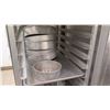 Image 2 : Eagle Aluminum Mobile Sheet Pan Rack (model OUR-1820-3-1X) - full height, open sides. For 18"X26" pa