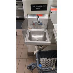 Advanced Tabco (model 7-PS-56-1X) Hand Sink - Stainless Steel w/Side Splash