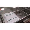 Image 2 : 3-Basin Elkay Stainless Steel Sink w/Drainboard (model SL3C20X20-2-24)