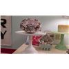 Image 2 : Misc. Props and Display Items: Cake Stands, Wooden Cubes, Painted Coconut