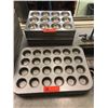 Image 1 : Approx. qty 21 Cupcake Muffin Baking Pans - 18"X13" and 14"X10.5" - JUST ADDED 2:45pm 12/18/16