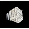 Image 1 : 14KT White Gold 3.12 ctw Diamond Ring