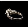 Image 3 : 14KT White Gold 1.77 ctw Diamond Ring