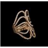 Image 1 : 1.35 ctw Diamond Ring - 14KT Rose Gold