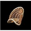 Image 2 : 14KT Two-Tone Gold 1.63 ctw Diamond Ring