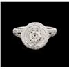 Image 2 : 1.72 ctw Diamond Ring - 18KT White Gold