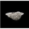 Image 2 : 0.52 ctw Diamond Ring - 14KT White Gold