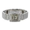 Image 1 : Cartier 18KT White Gold 5.00 ctw Diamond Tank Francaise Watch