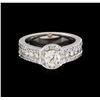 Image 2 : 1.25 ctw Diamond Ring - 14KT White Gold