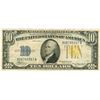 1934 $10 Fine North Africa Silver Certificate Currency