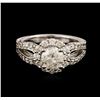 Image 2 : 14KT White Gold 2.22 ctw Diamond Ring