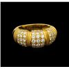 Image 1 : 18KT Yellow Gold 1.50 ctw Diamond Ring