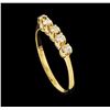 Image 4 : 0.25 ctw Diamond Ring - 14KT Yellow Gold