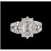 Image 2 : 2.07 ctw Diamond Ring - 14KT White Gold