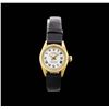 Image 1 : 18KT Yellow Gold Rolex DateJust Ladies Watch