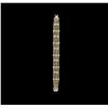 18KT White Gold 19.79tcw Diamond Ribbon Bracelet