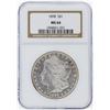 Image 1 : 1898 NGC MS64 Morgan Silver Dollar