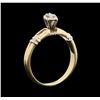 Image 4 : 0.15 ctw Diamond Ring - 10KT Yellow Gold