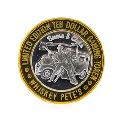 Limited Edition $10 Las Vegas .999 Silver Gaming Token