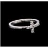 Image 1 : 0.25 ctw Diamond Ring - 14KT White Gold