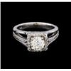 Image 2 : 1.28 ctw Diamond Ring - 14KT White Gold