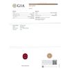 Image 9 : GIA Cert 31.39 ctw Ruby and Diamond Necklace - 18KT White Gold