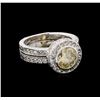 Image 1 : 2.73 ctw Diamond Ring - 14KT White Gold