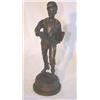 Image 1 : Figural bronze statue of Paris paperboy