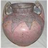 Roseville Carnelian double handled urn