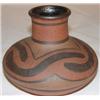 Clifton Arkansas pottery squat vase