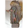 Image 1 : Brass figurine of Native American chief
