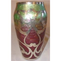 Loetz art glass art nouveau vase