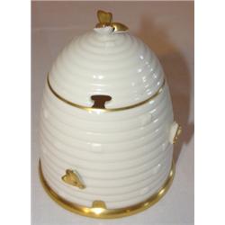 Lenox beehive form honey jar