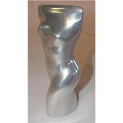 Art Moderne chrome sculpture