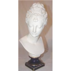 Limoges Parianware royal bust