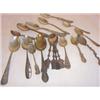 Image 1 : 18 Silver souvenir spoons