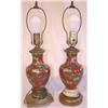 Image 1 : Pair of Cloisonné table lamps