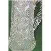 Image 2 : American brilliant cut glass tankard pitcher