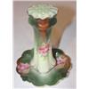 Image 1 : Austrian hand painted floral decorated hat pin holder