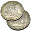 Image 1 : 1873 Seated Half Dollar - Better Date