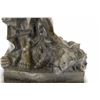 Image 2 : Judas With Lion Jesus Crucifix Religious bronze Sculpture on marble base