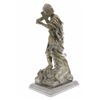 Image 8 : Judas With Lion Jesus Crucifix Religious bronze Sculpture on marble base