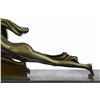 Image 2 : Bronze Sculpture on marble base Statue