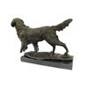 Image 8 : Golden Retriever Bronze Sculpture on Marble base