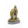 Image 1 : Penguin Trio Bronze Sculpture on marble base Figurine