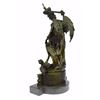 Image 8 : Archangel St Michael Bronze sculpture on Marble base Statue