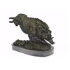 Image 8 : Wild Boar Jumping Bronze Sculpture on Marble base Statue