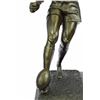 Image 2 : Muscular Rugby Player Bronze Sculpture on Marble base