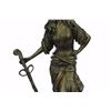 Image 3 : Persian Princess With Sword Bronze Sculpture on Marble Base Figurine